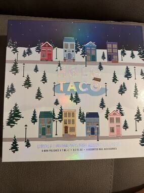 Holo Taco Advent Calendar Limited Edition Box + Cream, Stickers, Clean Up Brush